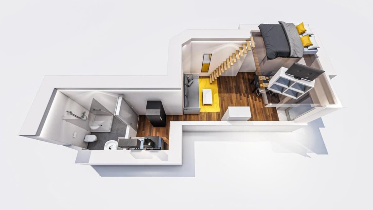Spacious Loft Style Studio In Berlin Wilmersdorf Bagian luar foto